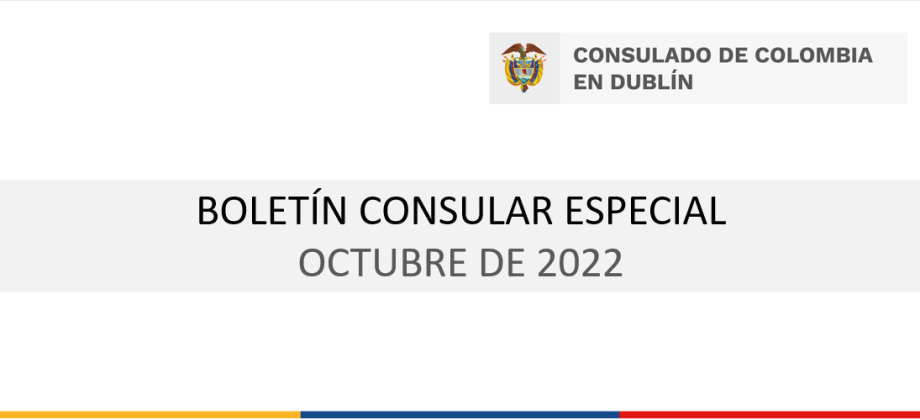 Boletín del Consulado en Dublín - Octubre 2022