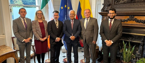 Viceministro de Relaciones Exteriores, Francisco Coy, lideró la II Reunión de Consultas Políticas en Irlanda